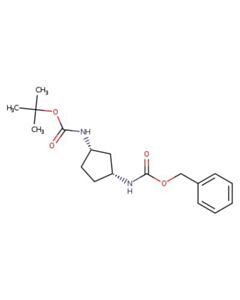 Astatech (1S,3R)-1-(BOC-AMINO)-3-(CBZ-AMINO)CYCLOPENTANE; 0.25G; Purity 95%; MDL-MFCD28385456